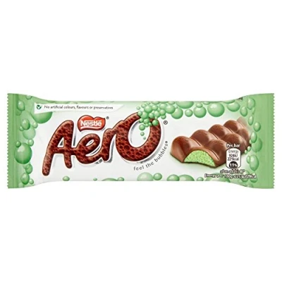 Abbildung von Aero luftige Minz Schokoladenriegel 40g 6 er Pack