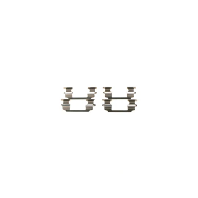 Abbildung von BOSCH 1 987 474 436 Zubehörsatz, Scheibenbremsbelag NISSAN: X Trail, Pathfinder 2, TERRANO 2
