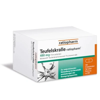 Abbildung von Teufelskralle ratiopharm 480 mg 200 St