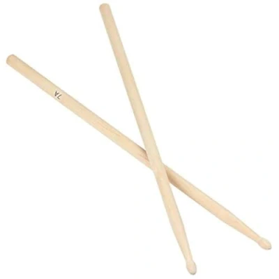 Abbildung von OriGlam Drumsticks 7A Drumstick Classic Ahorn Ahornholz Holzspitze für Studenten und Erwachsene