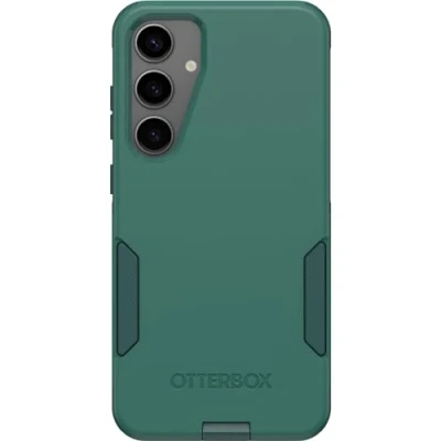 Abbildung von OtterBox Schutzhülle für Samsung Galaxy S24+ Commuter Series Holen Sie Sich Ihr Grün, schlank und robust, taschenfreundlich, mit Portschutz