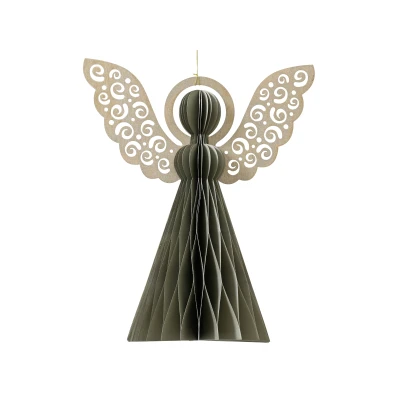 Abbildung von Decoris Engel grau 20cm