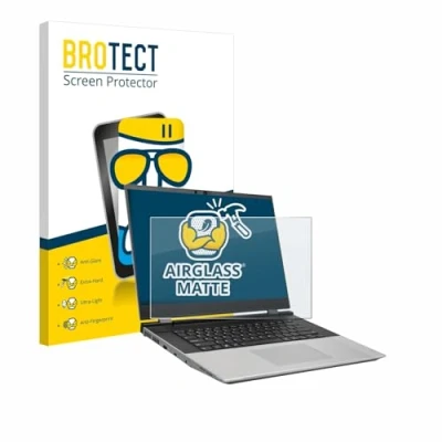 Abbildung von BROTECT Entspiegelungs Schutzglas für Framework Laptop 16 Schutz Folie Panzerfolie Glas Matt [Extrem Kratzfest 9H, Anti Reflex, Fingerprint]