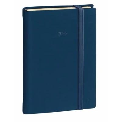 Abbildung von Pre Prestige Silk Marinenblau 2022: Die Terminkalender : Schreibtischformate: Kalender im Schreibtischformat