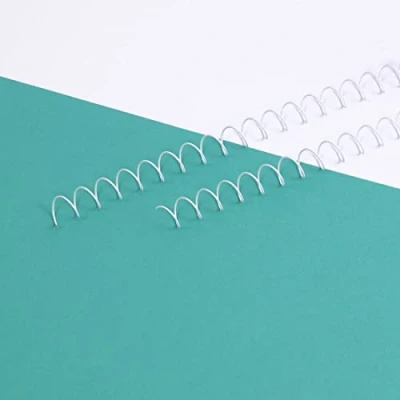 Abbildung von Craftelier 2 Spiralen Set zum Binden von Alben, Notizbüchern oder Agenden Ideal für Scrapbooking und Bastelprojekte Ø 1,27 cm (0,5&quot;) Länge 30,5 (12&quot;) Farbe Weiß