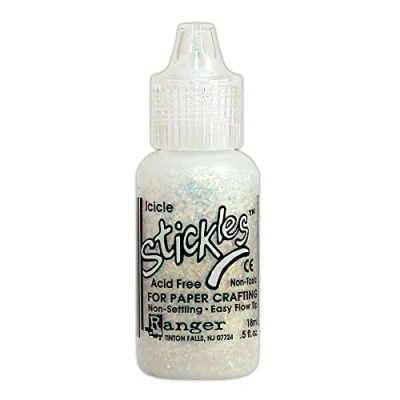 Abbildung von Ranger Stickles Glitter Glue 15ml icicle SGG01836