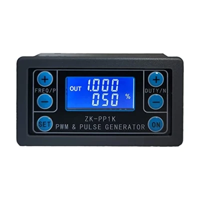 Abbildung von Fasizi PWM Signalgenerator, 1 Hz 150 kHz, Dual Modus Generator, einstellbare Pulsfrequenz, Belastbarkeit, rechteckiges Wellenmodul mit Gehäuse
