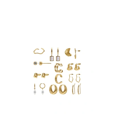 Abbildung von Heideman Adventskalender 2025 Frauen Schmuck Limited Edition Weihnachtskalender mit 25 Schmuckstücken für Damen gold farbend