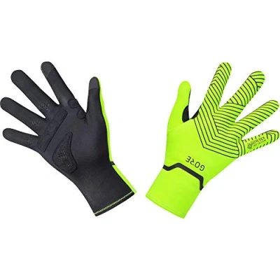 Abbildung von GORE WEAR C3 Stretch Handschuhe TEX INFINIUM, 7, Neon Gelb/Schwarz
