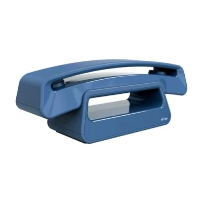 Abbildung von Alcatel ePure Iconic Blau Einfach zu bedienendes schnurloses DECT Design Telefon, mit Freisprechfunktion und Schutz vor unerwünschten Anrufen