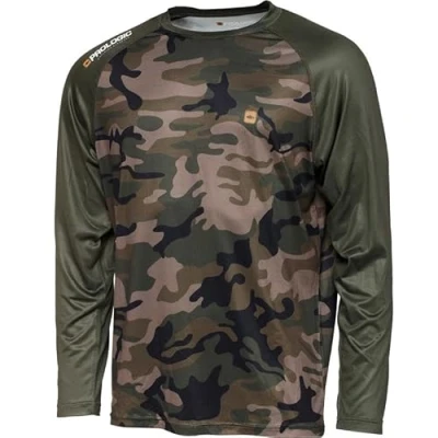 Abbildung von Prologic UV Camo Long Sleeve T Shirt Camo/Green XXL Angelshirt