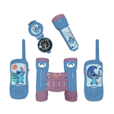 Abbildung von Lexibook Abenteuerset mit Walkie Talkies Disney Stitch