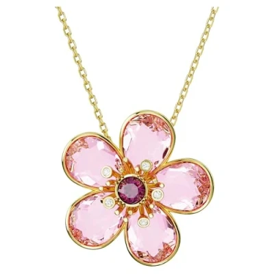 Abbildung von Swarovski Halskette, Damen, Größe: One Size, Rosa