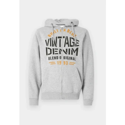 Abbildung von Blend Sweatjacke, Herren, Größe: Small, Stone mix