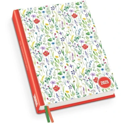 Abbildung von DUMONT Lovely Flowers 2025 Taschenkalender, 11,3x16,3cm, Terminplaner mit Wochenkalendarium und zwei Lesebändchen, vielen Sonderseiten