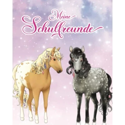 Abbildung von Meine Freunde: Pferde Freundebuch Schulfreundebuch Mädchen Grundschule Geschenk für ab 6 Jahren