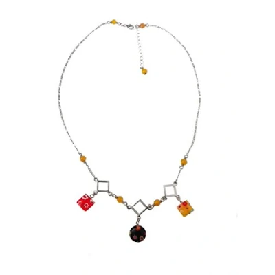 Abbildung von Orphelia Jewelry Damen Halskette mit Anhänger 925 Sterling Silber natürlichen Elementen 42cm ZK 2584