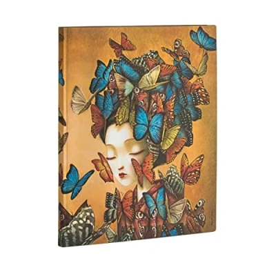 Abbildung von Paperblanks Madame Butterfly Esprit De Lacombe Flexi Ultra Lined 100 Gsm