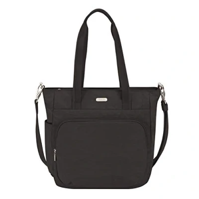 Abbildung von Travelon Essentials Anti Diebstahl Rucksack/Tragetasche, Schwarz, Einheitsgröße, wandelbarer Rucksack/Tragetasche