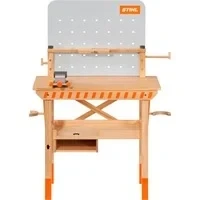 Abbildung von Kinderwerkbank aus Holz, Kinderwerkzeug