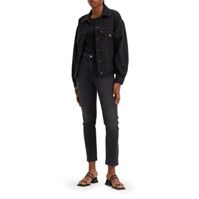 Abbildung von Levi&#039;s 724 HIGH RISE Straight Jeans Leg, Damen, Größe: 28x28, Never forget