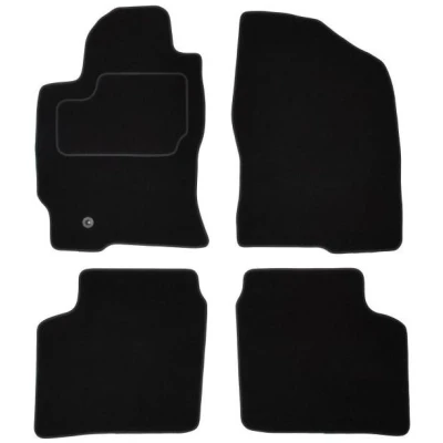 Abbildung von MAMMOOTH A041 TOY280 PRM 01 Fußmattensatz Textil vorne und hinten 4 schwarz TOYOTA: Prius II Liftback