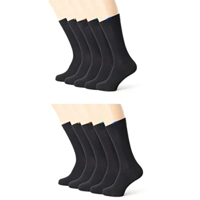 Abbildung von Dim Socken Ecodim Verstärkte Ferse Und Spitze Multipack Herren x10, Black, 39 42