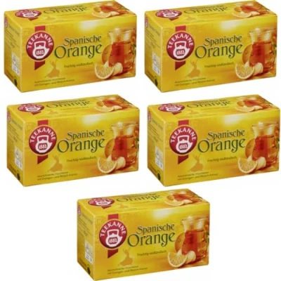 Abbildung von Teekanne Spanische Orange Tee 20 x 2,5 gramm 5 er Pack