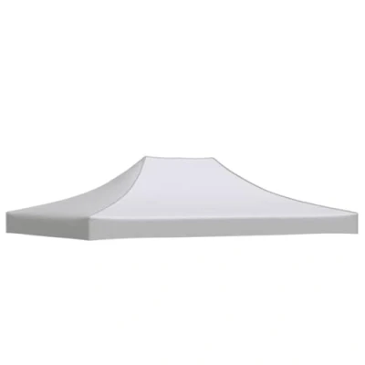 Abbildung von vidaXL Partyzelt Dach UV beständig Wasserbeständig Ersatzdach Dachplane Zeltdach Ersatz Plane für Gartenzelt Pavillon 4x3m Weiß 270g/m²