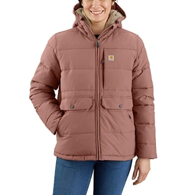 Abbildung von Carhartt Women&#039;s Montana Relaxed Fit Insulated Jacket, Nutmeg, M