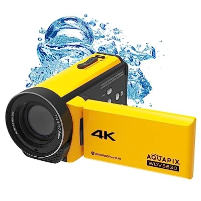 Abbildung von Aquapix WDV5630 Unterwasser Camcorder Gelb