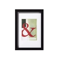 Abbildung von walther design Bilderrahmen schwarz 20 x 30 cm Echtglas Stockholm Holzrahmen EA030B