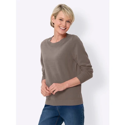 Abbildung von Classic Basics Strickpullover &quot;Langarm Pullover&quot;