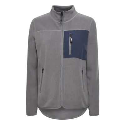 Abbildung von Oxmo Oxnymfe Fleecejacke, Damen, Größe: Large, Pewter