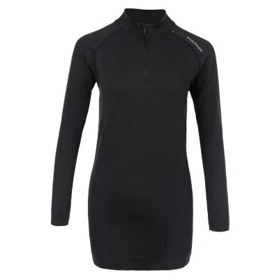 Abbildung von Endurance Funktions Halen W Seamless Midlayer Langarmshirt, Damen, Größe: XXS/XS, Dark grey melange