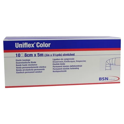Abbildung von Uniflex Universal Binden 8 cmx5 m rot 10 St
