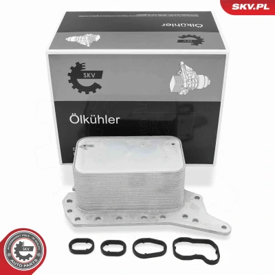 Abbildung von ESEN SKV 31SKV345 Ölkühler RENAULT: Trafic 3 Bus, Megane 4 Schrägheck, Espace 5, MERCEDES BENZ: Vito Mixto, Tourer, NISSAN: NV300 Kastenwagen