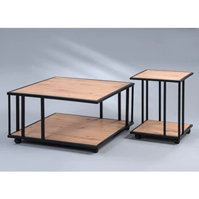 Abbildung von M2 Kollektion Paris 2 Couchtisch, Holzwerkstoff, Artisaneiche, 75x41x75