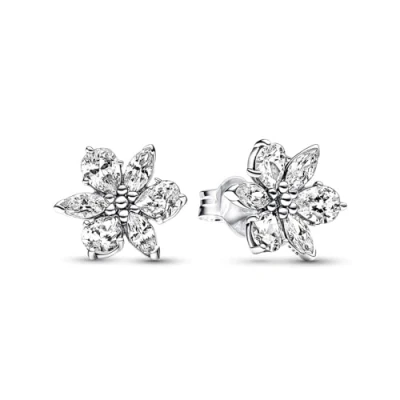 Abbildung von Pandora Herbarium Cluster Ohrringe, Damen, Größe: One Size, Sterling silver