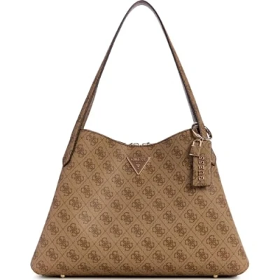 Abbildung von Guess SORA Girlfriend Carryall Handtasche, Damen, Größe: One Size, Latte