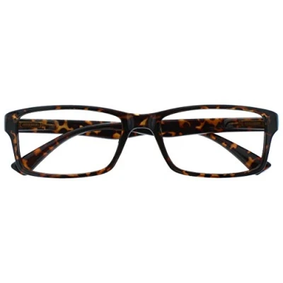 Abbildung von OPULIZE Unisex PEP Reading Glasses, Braune Schildpatt, +3,00 Dioptrien