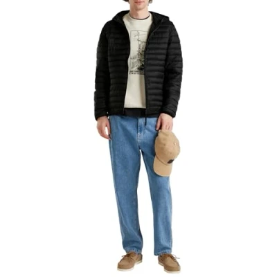 Abbildung von United Colors of Benetton WITH Pocket Tshirt basic, Herren, Größe: XXL, Black
