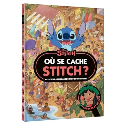 Abbildung von Stitch Où se cache ? Cherche et trouve Disney: Retrouve le en parcourant son univers !
