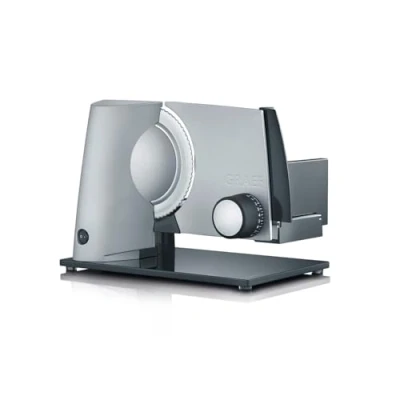 Abbildung von Graef Allesschneider SLICED KITCHEN SKS S32000, 170 W, Vollmetallgehäuse mit Glasbodenplatte
