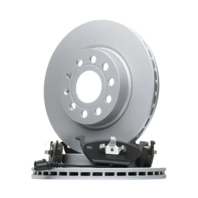 Abbildung von MAPCO 47832HPS Bremsscheiben und beläge Vorderachse Belüftet inkl. Verschleißwarnkontakt VOLKSWAGEN: Golf 6 Variant, Caddy 3 Kombi, 5 Variant