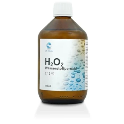 Abbildung von Life Solution Wasserstoffperoxid 3% in pharmazeutischer Reinheit, Ph.Eur. H2O2 500 ml 3 Prozent