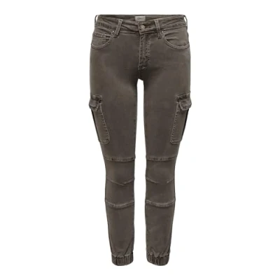 Abbildung von ONLY Missouri Cargohose, Damen, Größe: 34x32, Brown