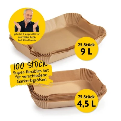 Abbildung von Rachs KOCHWERK Backpapier Schutz vo Fett &amp; Speiseresten, mit Antihaftbesachichtung für Pommes uvm.