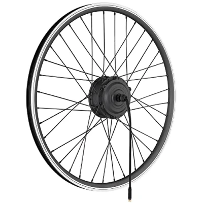 Abbildung von windmeile E Bike Nabenmotor Vorderrad, eingespeicht, Schwarz, 20&#039;, 36V/250W, Bike, Elektro Fahrrad, Pedelec