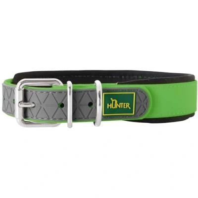 Abbildung von Hunter Tierbedarf Hunde Halsband Convenience Comfort apfelgrün